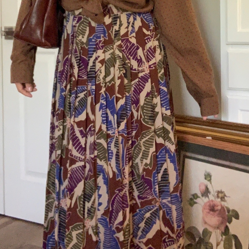 Vintage boho skirt - Picture 8 of 9